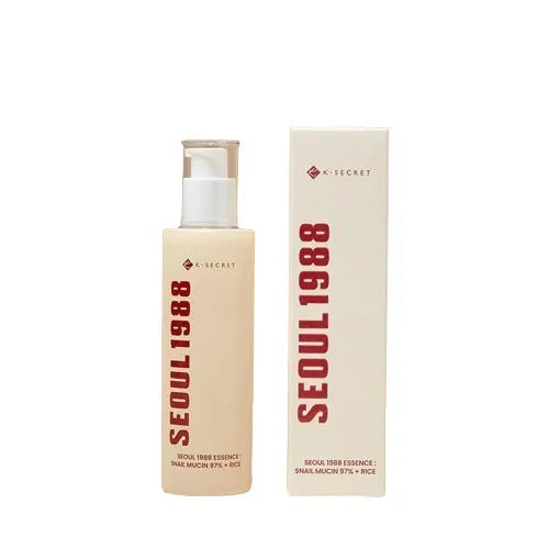 K-SECRET SEOUL 1988 Essence Snail Mucin 97% + Rice 100 ml