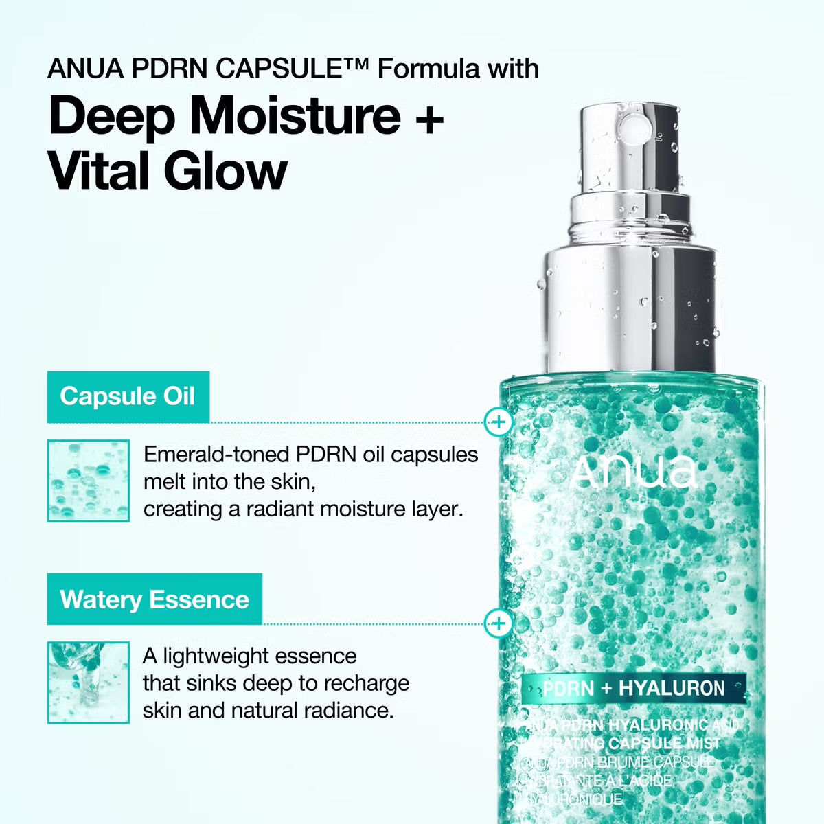 ANUA Hydrating Capsule Mist soin hydratant visage