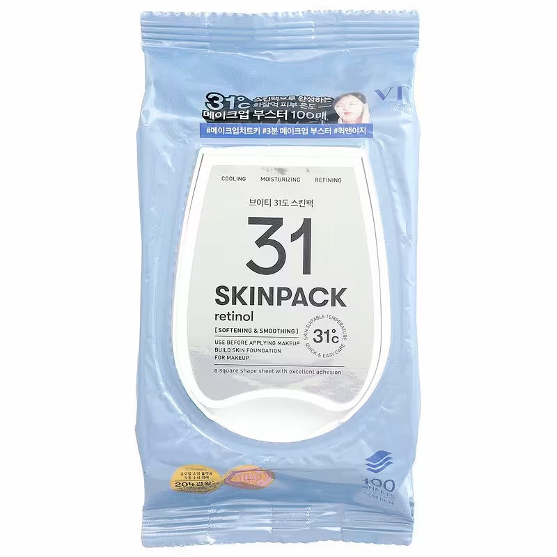 VT Cosmetics Smooth Skin Pack Retinol 100 pads – soin lissant visage