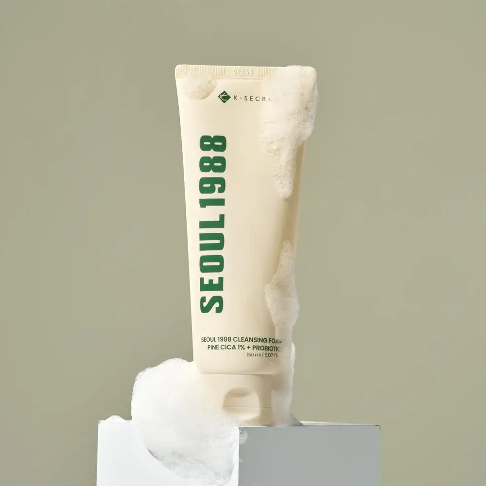 K-SECRET SEOUL 1988 Cleansing Foam Pine Cica 1% + Probiotics – 150 ml