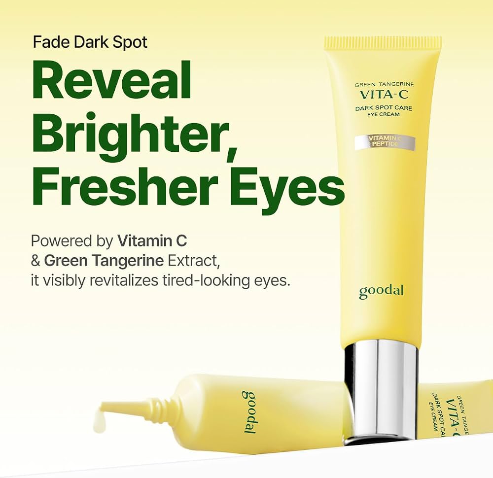 Goodal Vita C Eye Cream pour cernes pigmentaires et regard terne