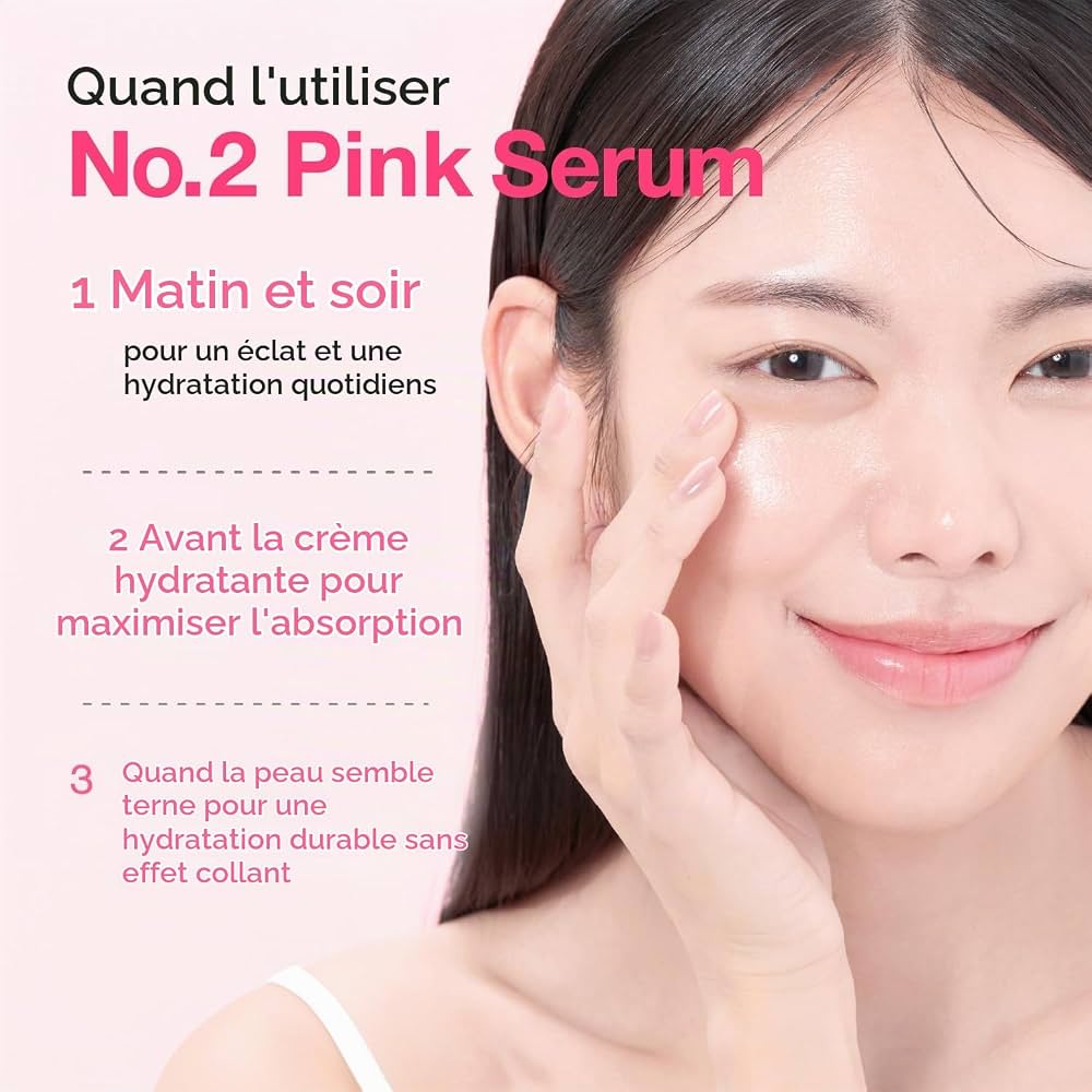 Numbuzin No.2 Rose PDRN Collagen Plumping Serum – Sérum repulpant 30 ml