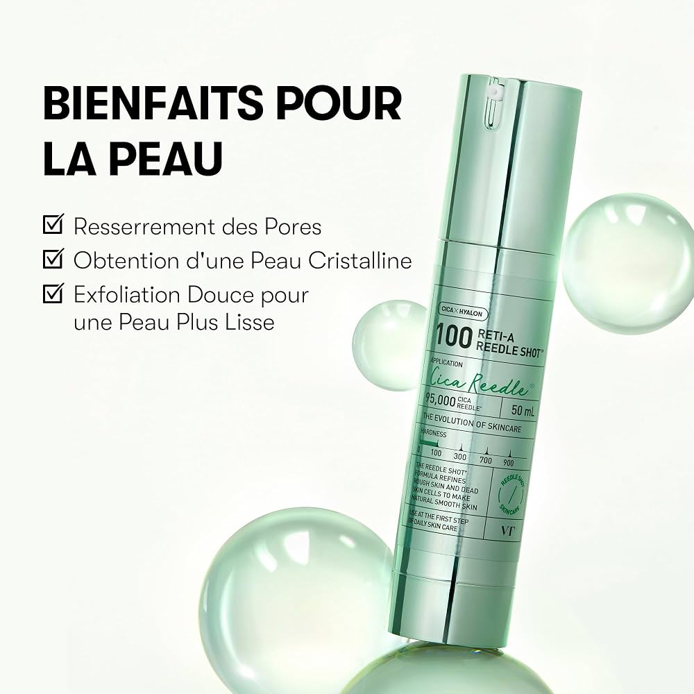 VT Cosmetics Reti-A Reedle Shot 100 – Booster Rétinol & Bakuchiol 50 ml