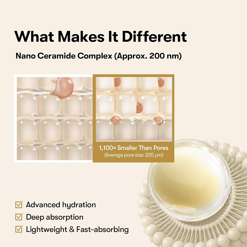 VT Cosmetics Rice Ceramide Capsule Cream – Crème Hydratante Éclat 50 ml