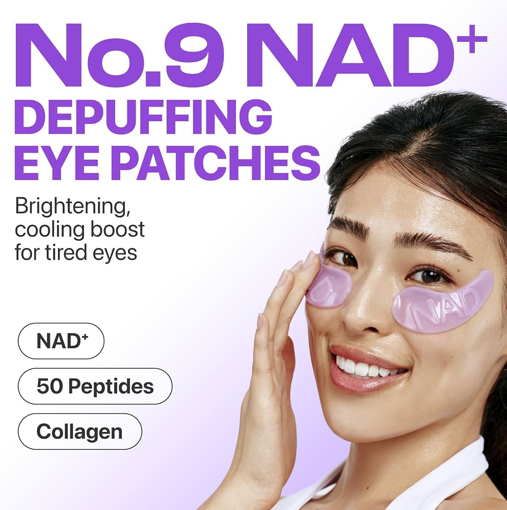 Numbuzin No.9 NAD+ Collagen Under Eye Patches – 5 paires
