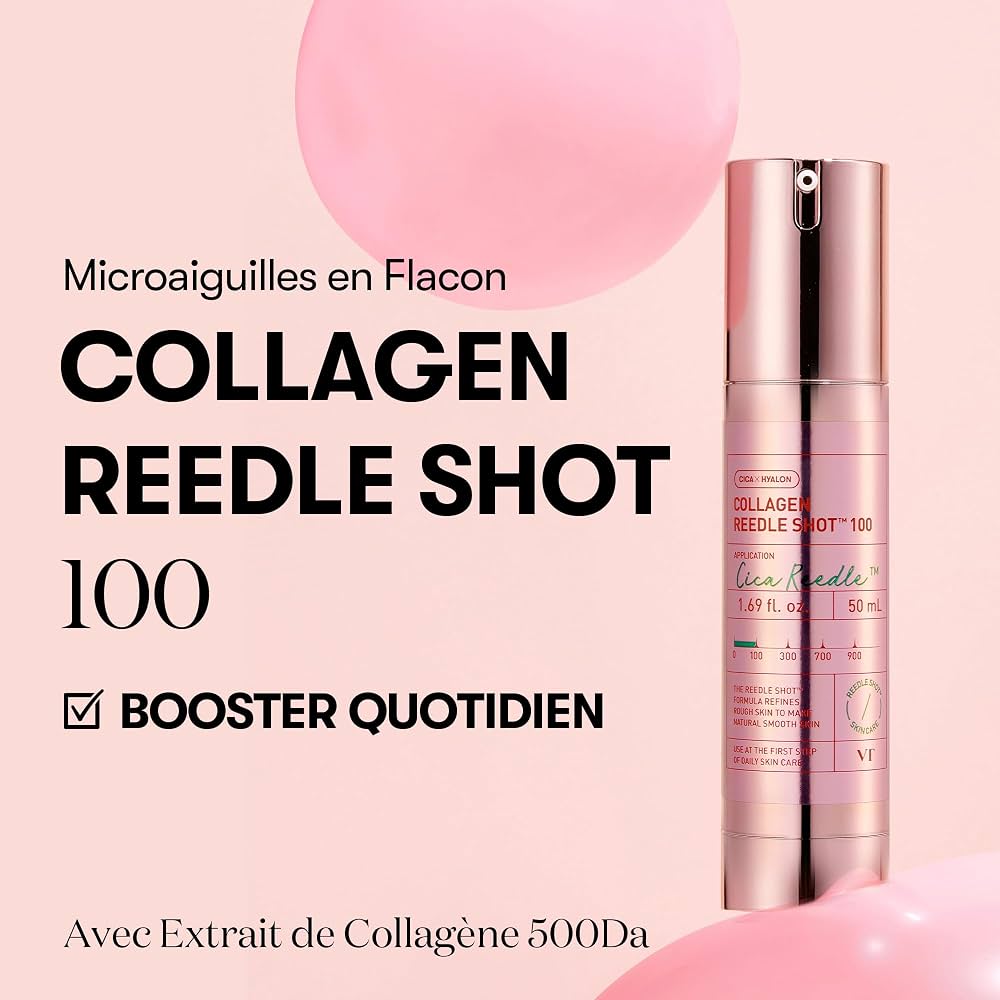 VT Cosmetics Collagen Reedle Shot 100 pour fermeté et élasticité