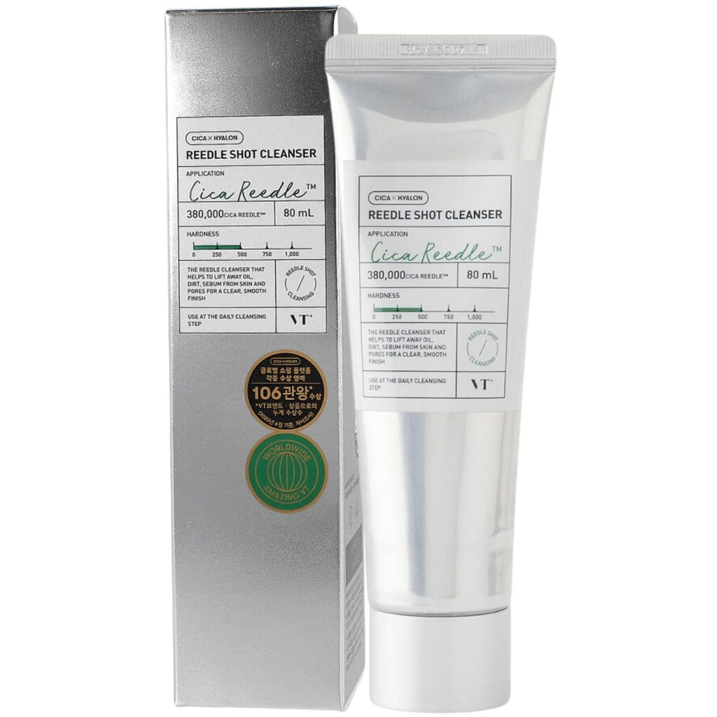 VT Cosmetics Reedle Shot Cleanser – Nettoyant Exfoliant Visage 80 ml
