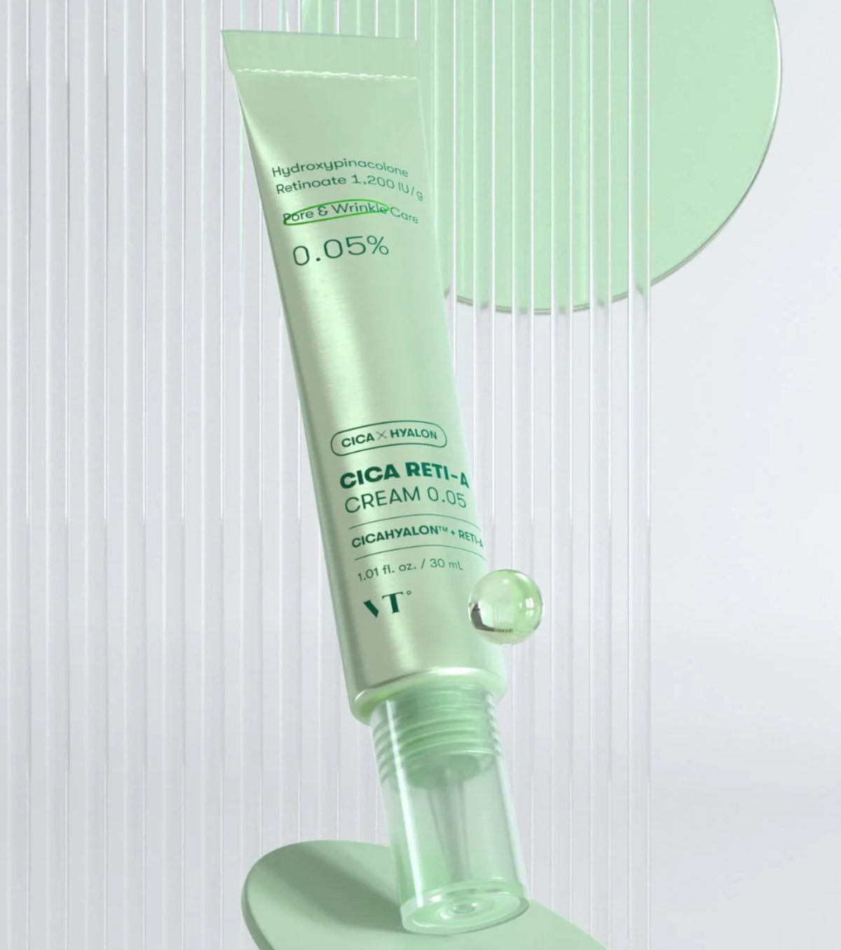 VT Cica Reti-A Cream 0.05 au HPR, rétinol et bakuchiol