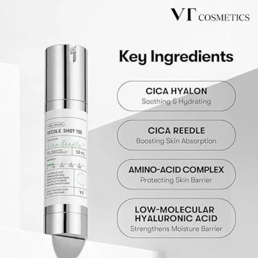 VT Reedle Shot 700 avec Cica Reedle, acide hyaluronique et complexe d’acides aminés