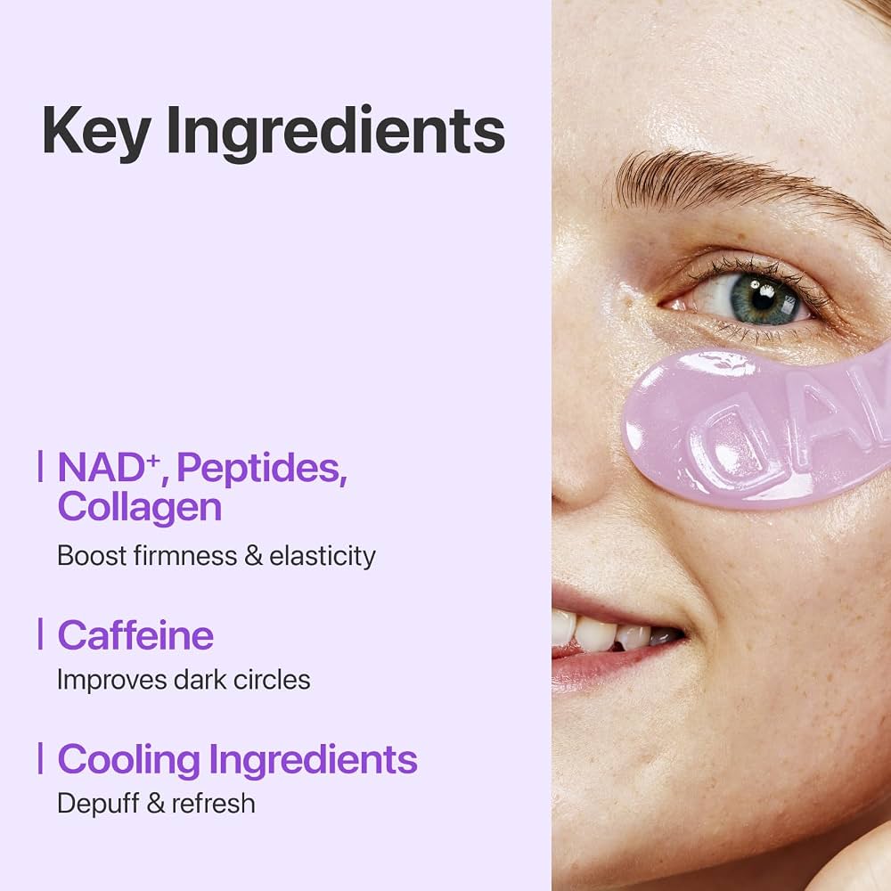 Numbuzin No.9 NAD+ Collagen Under Eye Patches – 5 paires