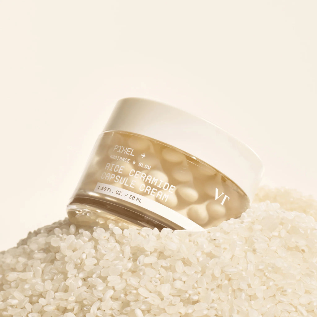 VT Cosmetics Rice Ceramide Capsule Cream pour hydratation et éclat