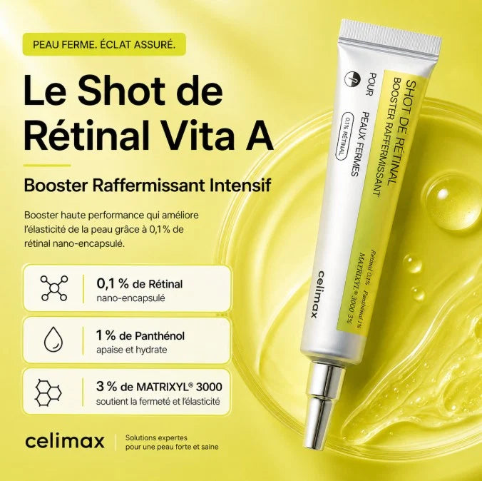 Celimax The Vita-A Retinal Shot Tightening Booster – Soin raffermissant au rétinal 15 ml