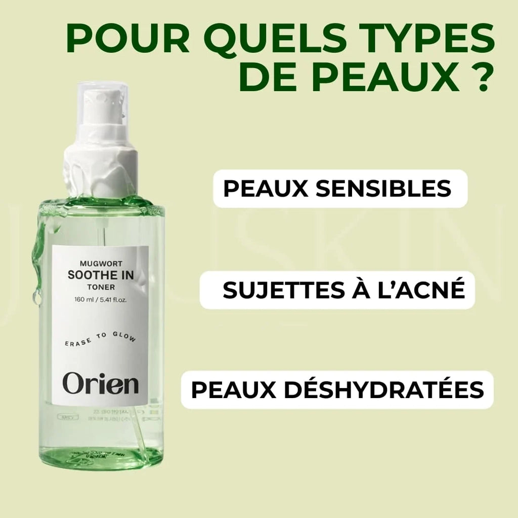 Orien Mugwort Soothe In Toner – Toner apaisant à l’armoise 160 ml