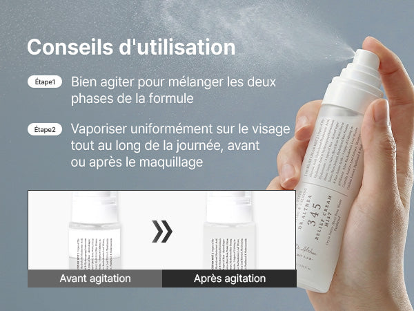 Dr. Althea 345 Relief Cream Mist – Brume hydratante apaisante 60 ml