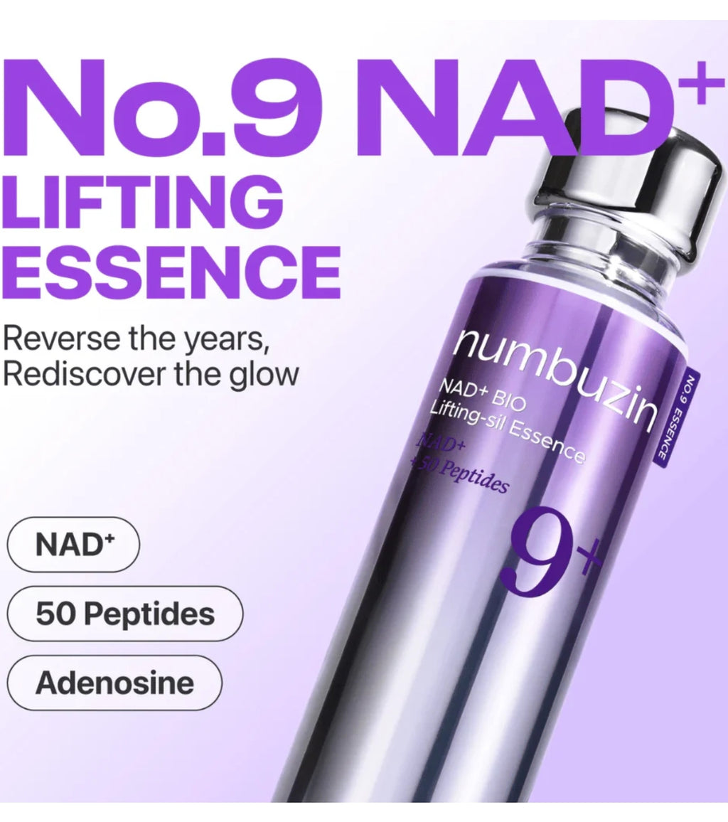 NUMBUZIN No.9 NAD+ Bio Lifting Essence – Essence raffermissante anti-âge 50 ml