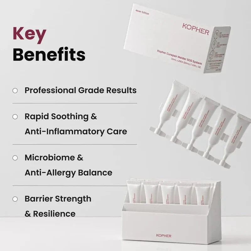 KOPHER Curepair Melder SOS System ampoules coréennes