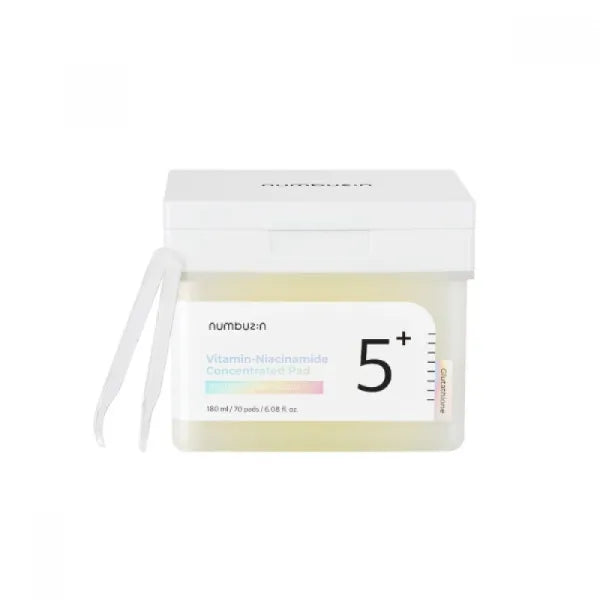 Numbuzin No.5+ Vitamin-Niacinamide Concentrated Pad – 70 pads