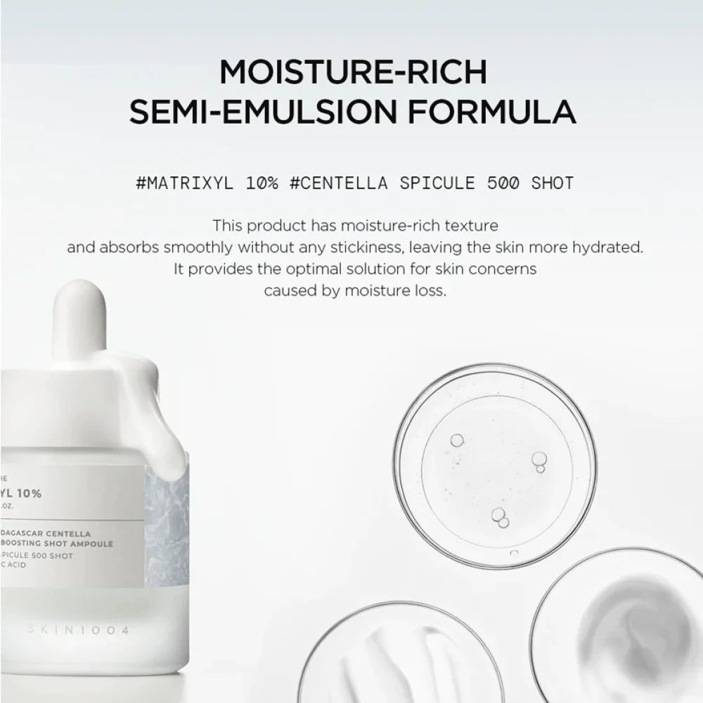 SKIN1004 – Madagascar Centella Matrixyl 10 Boosting Shot Ampoule