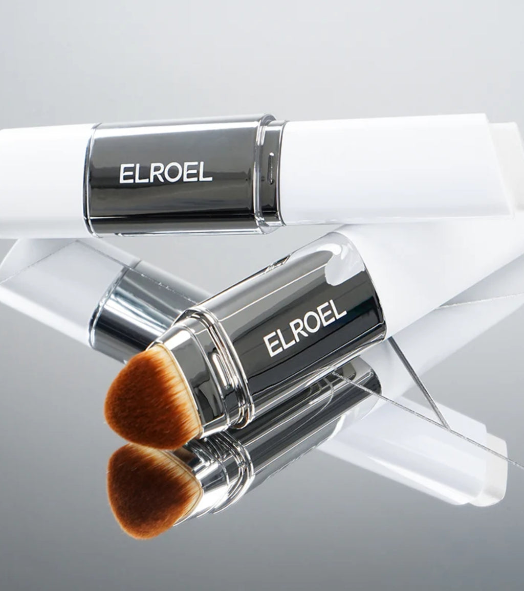 ELROEL – Blanc Cover Cream Stick – Fond de Teint Stick avec Pinceau