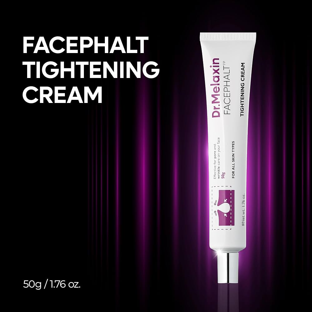 Texture Dr. Melaxin Facephalt Tightening Cream pour fermeté et rides