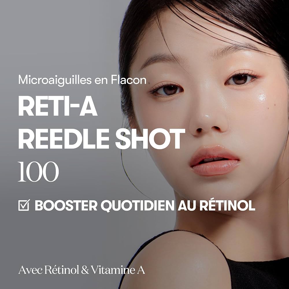 Booster coréen VT Reti-A Reedle Shot 100 pour ridules et éclat