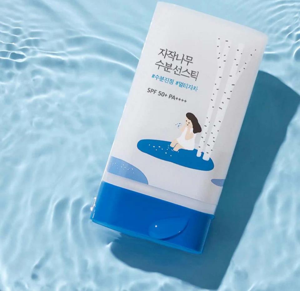 ROUND LAB Birch Juice Sun Stick hydratant au jus de bouleau