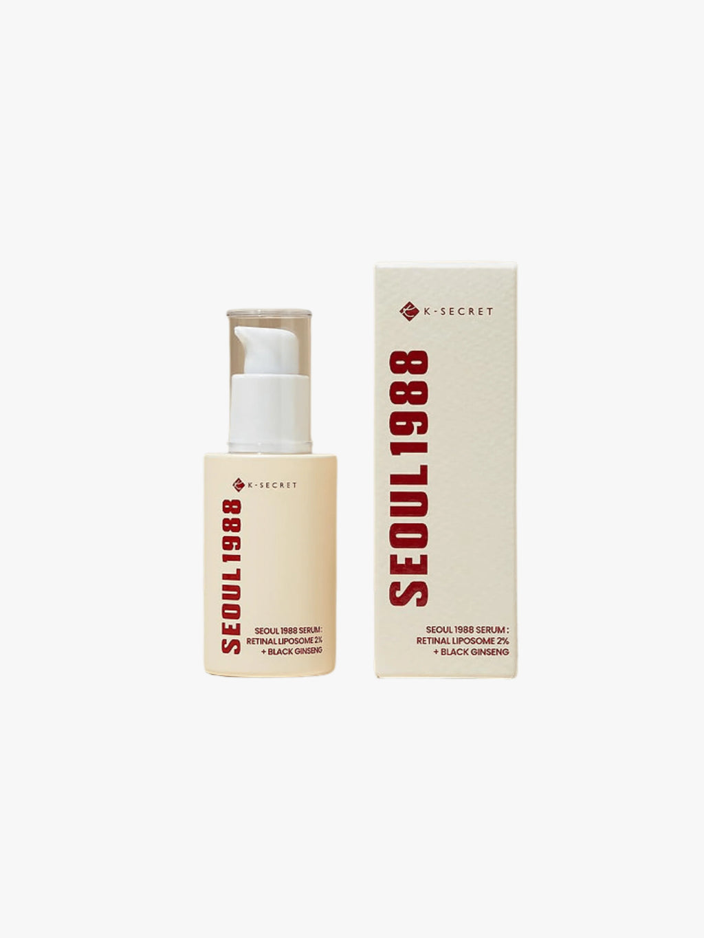 K-SECRET SEOUL 1988 Serum Retinal Liposome 2% + Black Ginseng – 30 ml