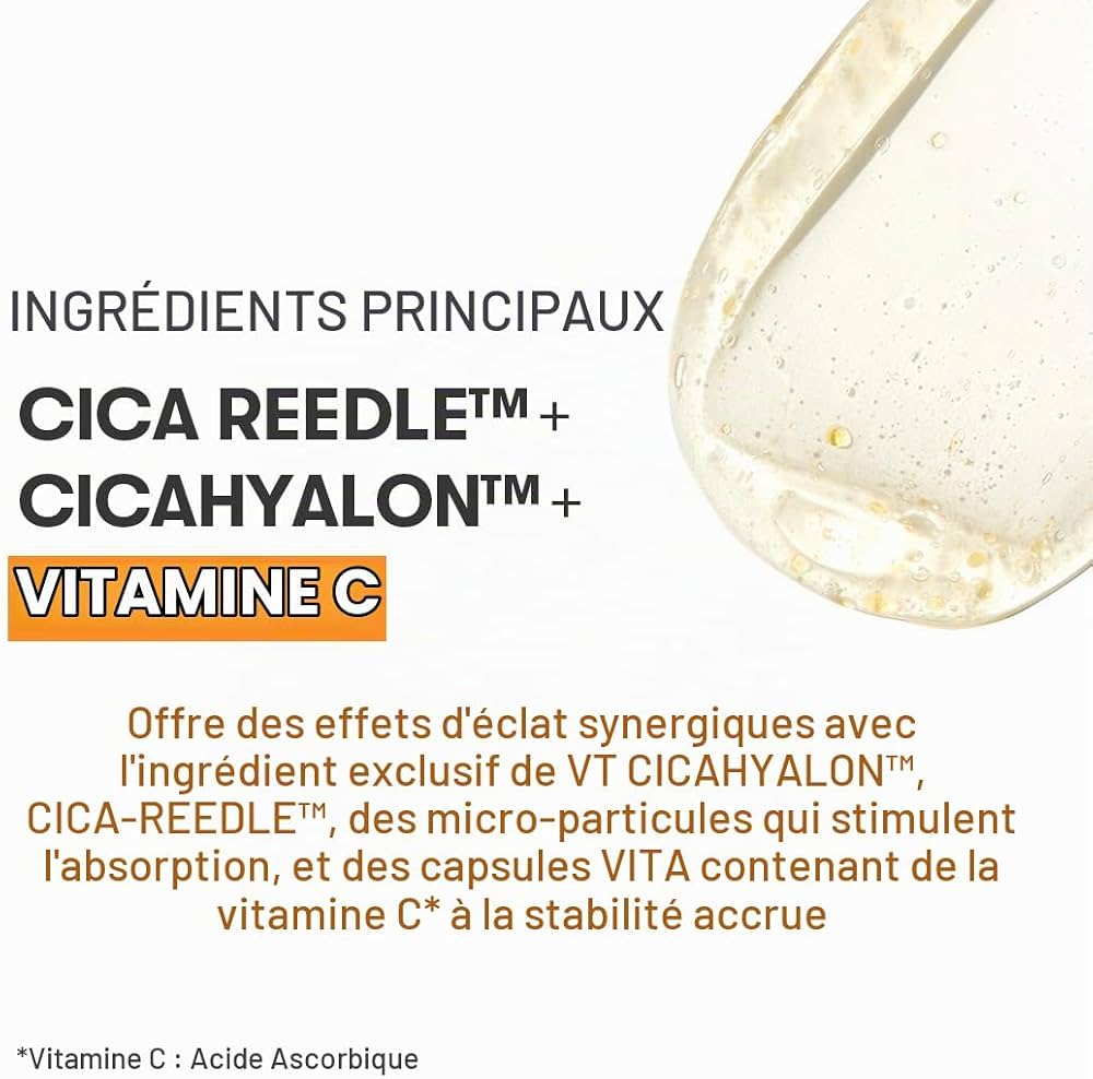 VT Cosmetics Vita-Light Reedle Shot 100 – Booster Éclat Vitamine C 50 ml