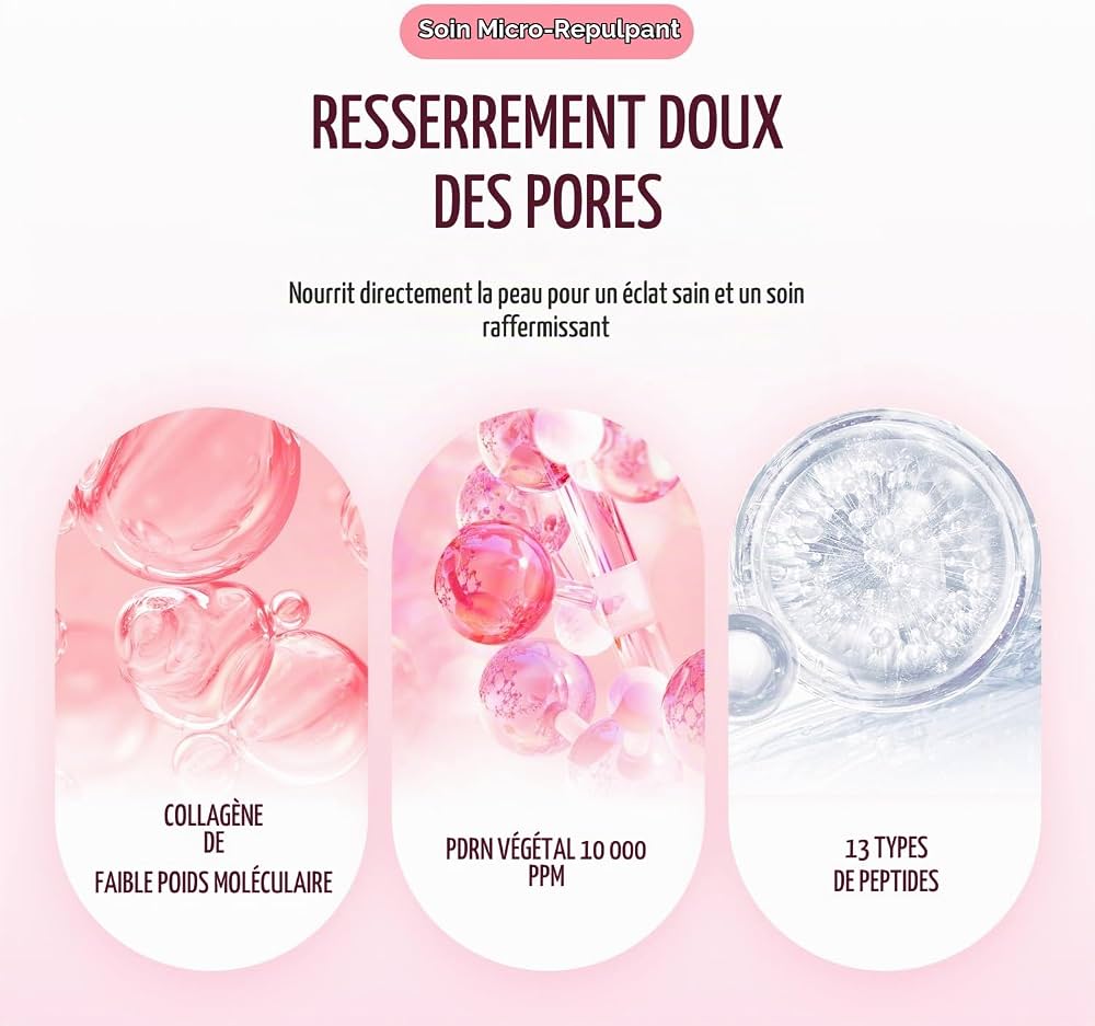EQQUALBERRY Bouncy Day Collagen Pore-Tight Up Hydrogel Mask – 4 masques