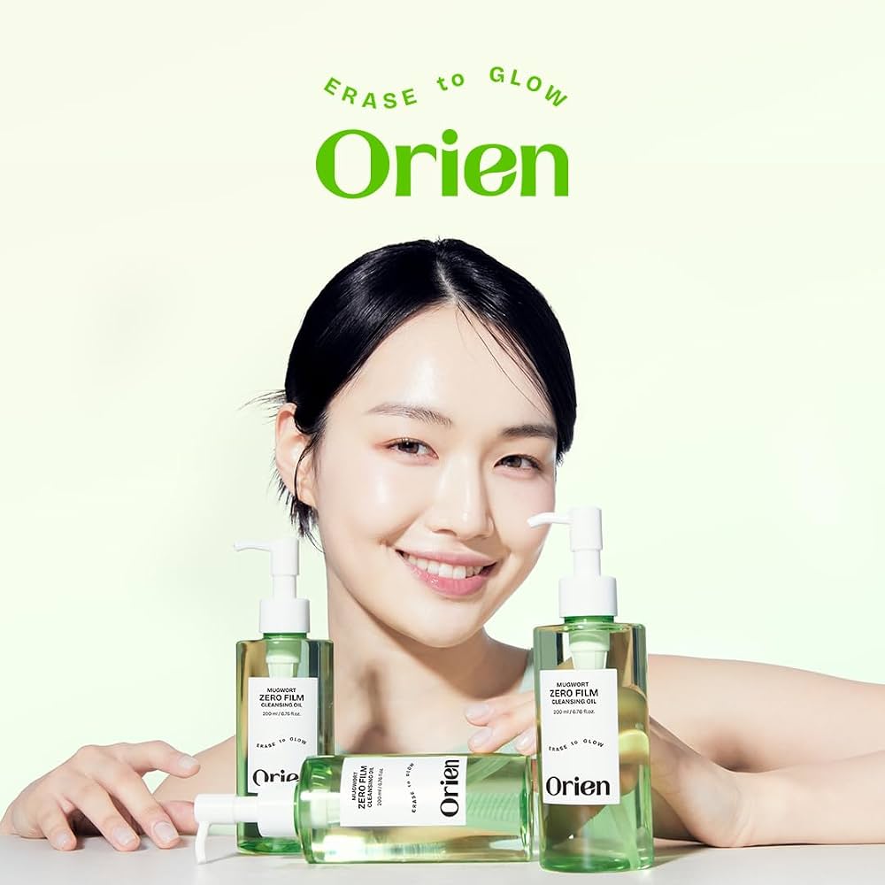 Orien Mugwort Zero Film Cleansing Oil – Huile démaquillante 200 ml
