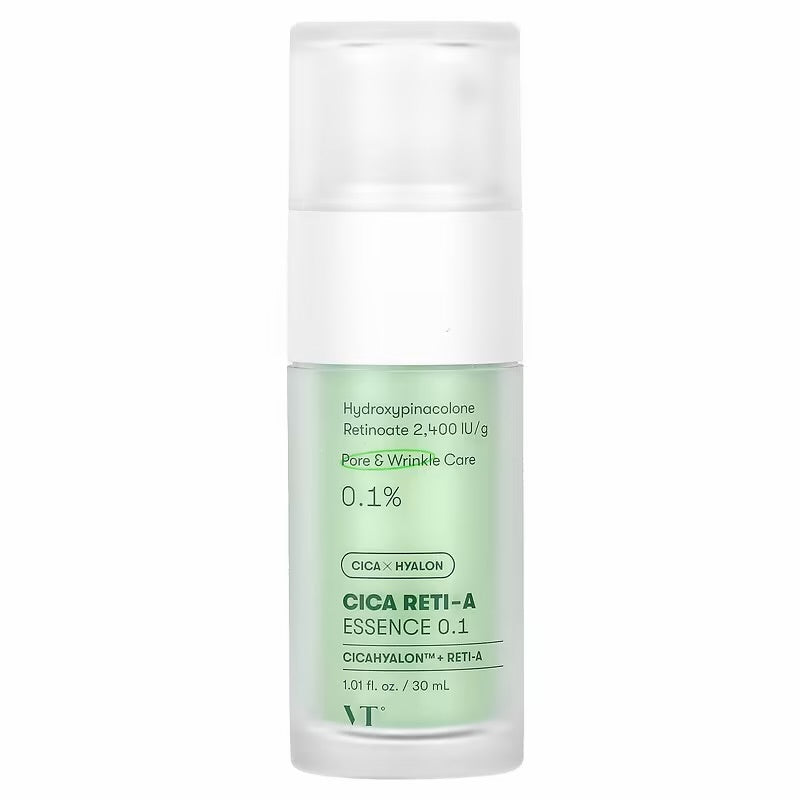 VT Cosmetics Cica Reti-A Essence 0.1 30 ml – essence visage au rétinoïde