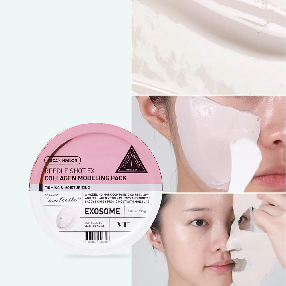 VT Cosmetics Reedle Shot EX Collagen Modeling Pack aux exosomes
