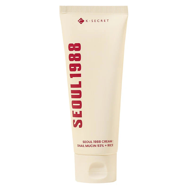 K-SECRET SEOUL 1988 Cream Snail Mucin 93% + Rice 100 ml