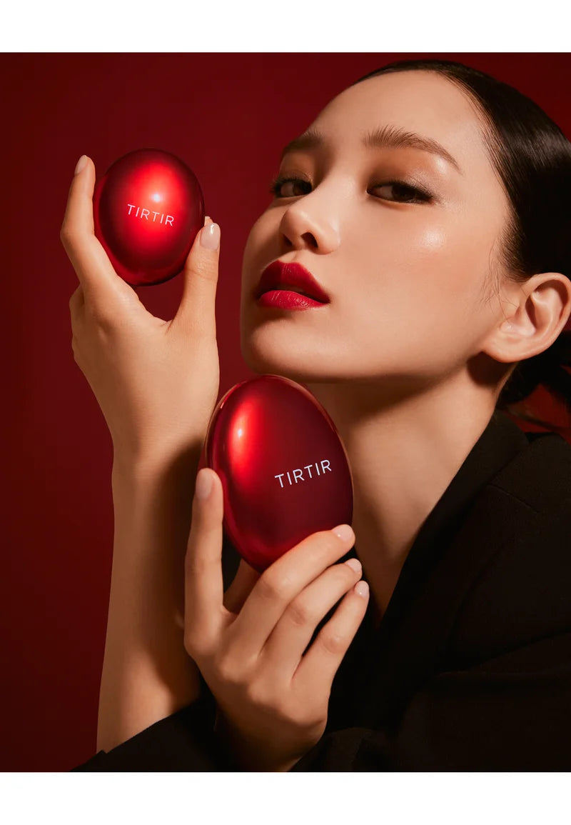TIRTIR Mask Fit Red Cushion – Fond de teint Cushion 18 g – 25N / 33N