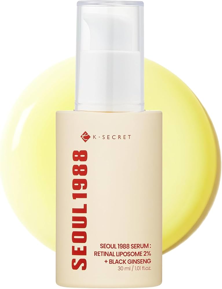 K-SECRET SEOUL 1988 Serum Retinal Liposome 2% + Black Ginseng – 30 ml