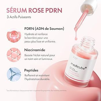 Sérum coréen medicube PDRN pour éclat et fermeté