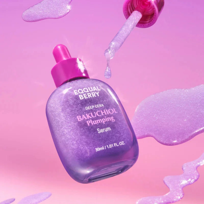 EQQUALBERRY Deep Cera Bakuchiol Plumping Serum – Sérum fermeté 30 ml