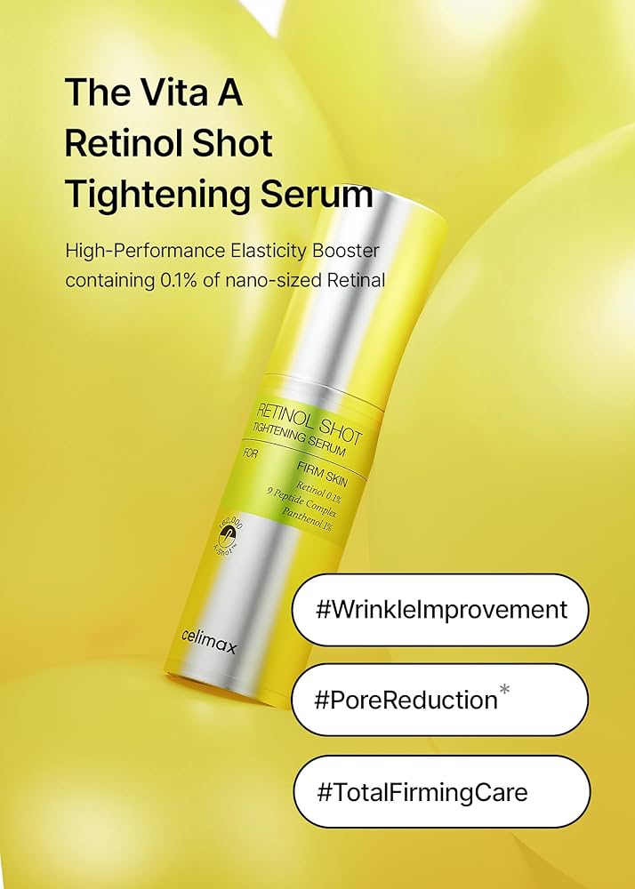 Celimax The Vita-A Retinol Shot Tightening Serum – Sérum raffermissant au rétinol