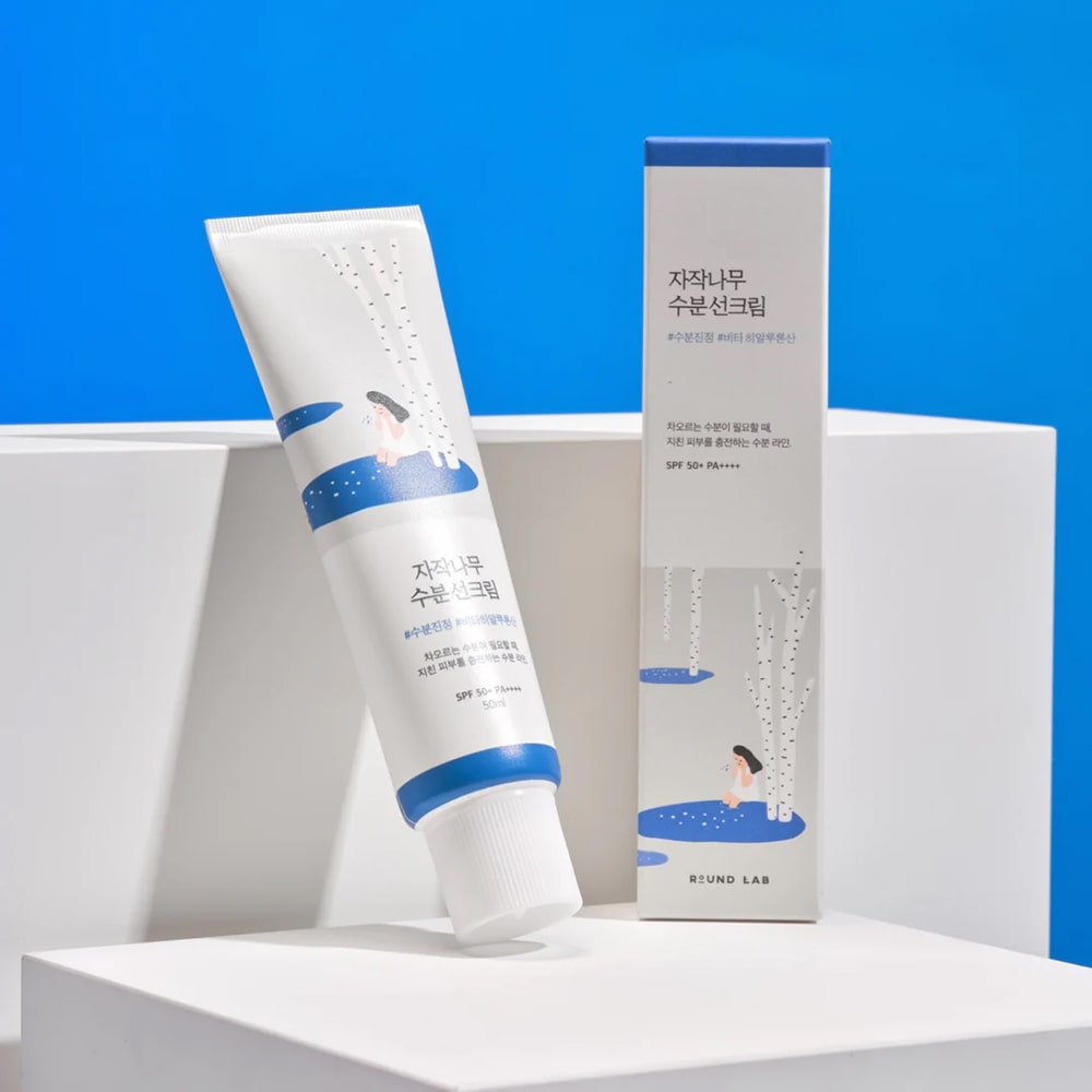 ROUND LAB Birch Juice Moisturizing Sunscreen au jus de bouleau