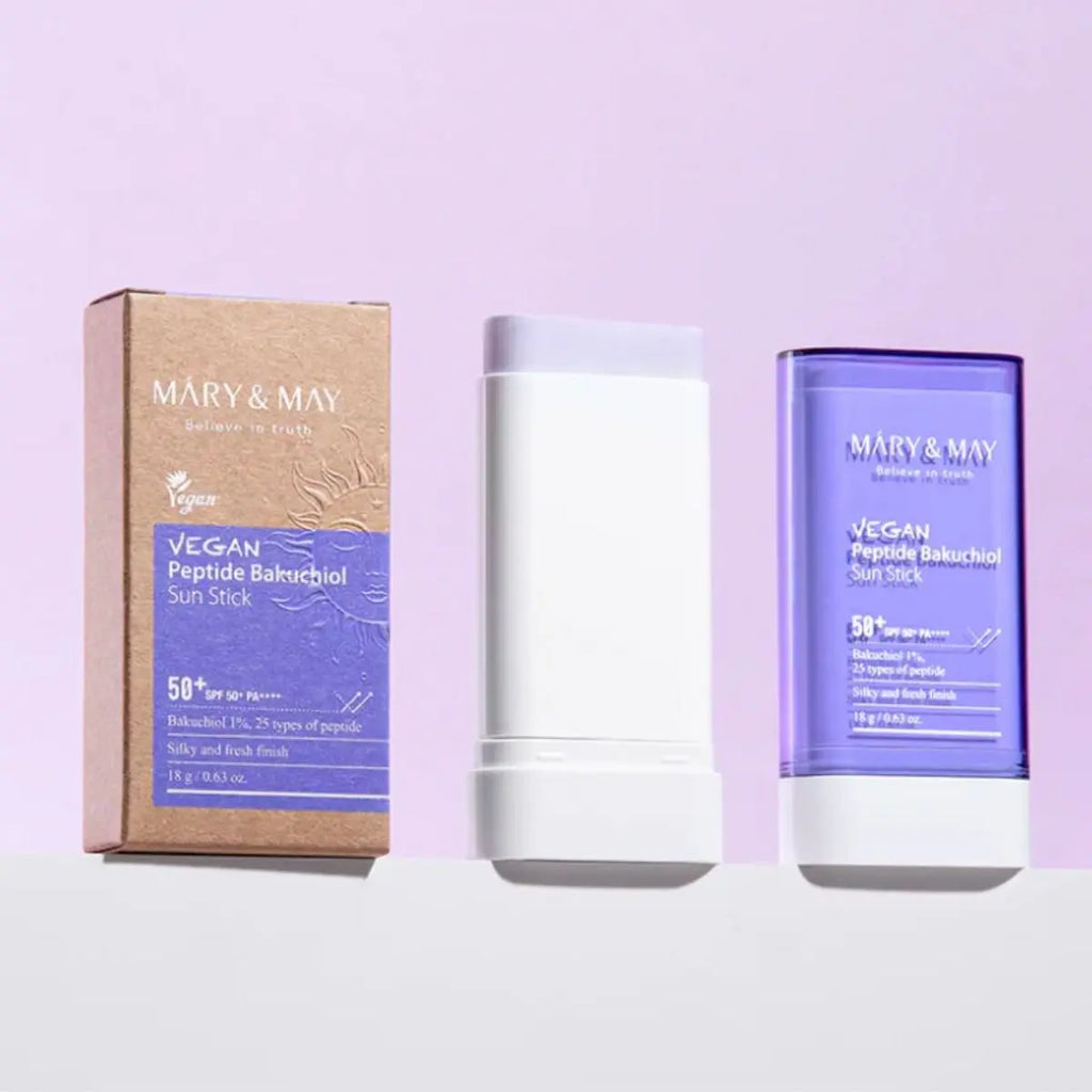 MARY&MAY Vegan Peptide Bakuchiol Sun Stick SPF50+ PA++++ – 18 g