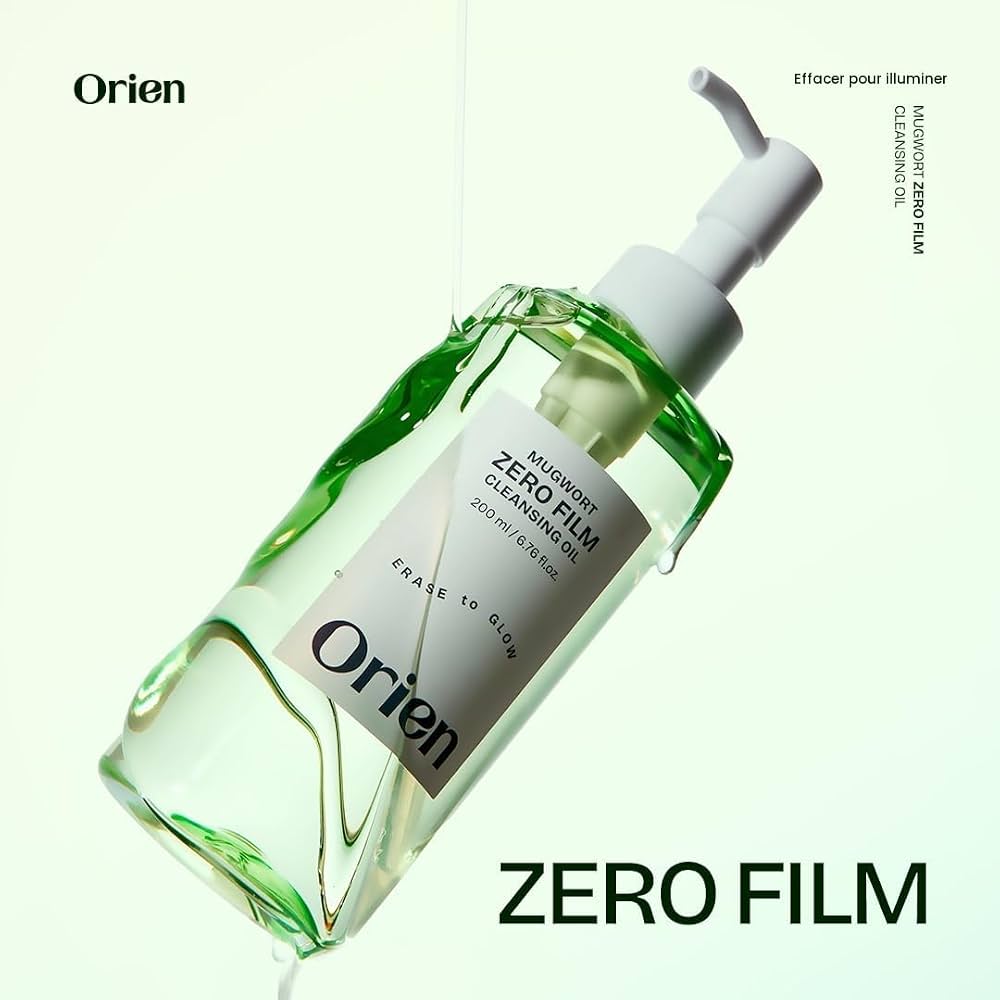 Orien Mugwort Zero Film Cleansing Oil – Huile démaquillante 200 ml