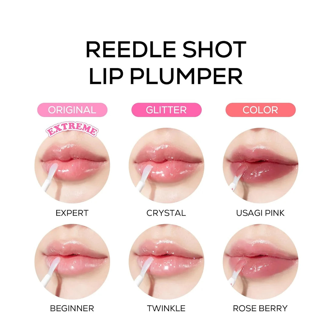 VT Cosmetics Reedle Shot Lip Plumper Usagi Pink – Gloss Repulpant Rose 4,3 g