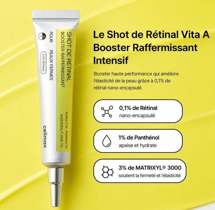 Celimax The Vita-A Retinal Shot Tightening Booster – Soin raffermissant au rétinal 15 ml
