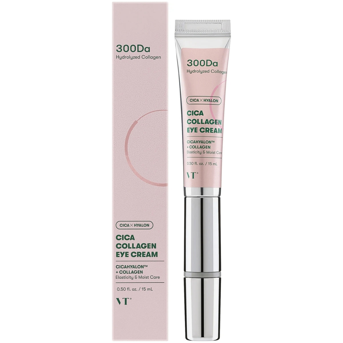 VT Cosmetics Cica Collagen Eye Cream 15 ml au collagène 300 Da