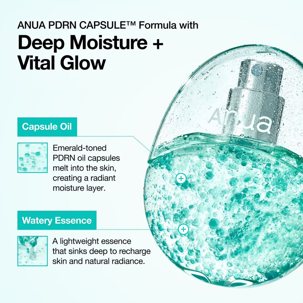 Anua PDRN Hyaluronic Acid Moisture Capsule Mist – Brume hydratante 30ml