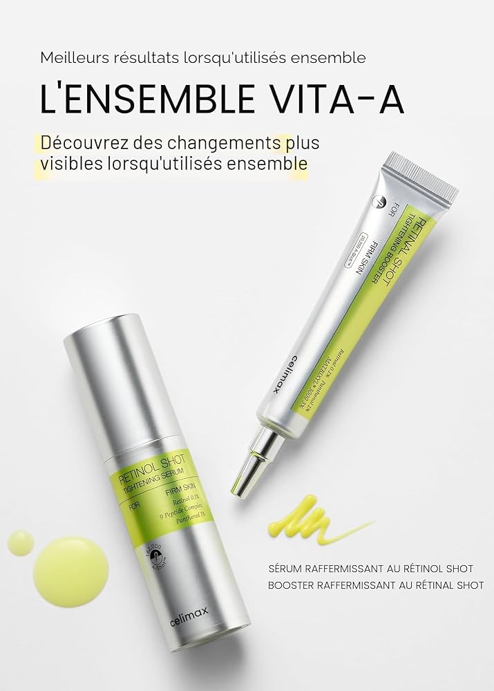 Celimax The Vita-A Retinol Shot Tightening Serum – Sérum raffermissant au rétinol