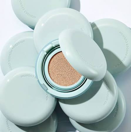 Fond de teint cushion coréen INNISFREE effet mat et floutant