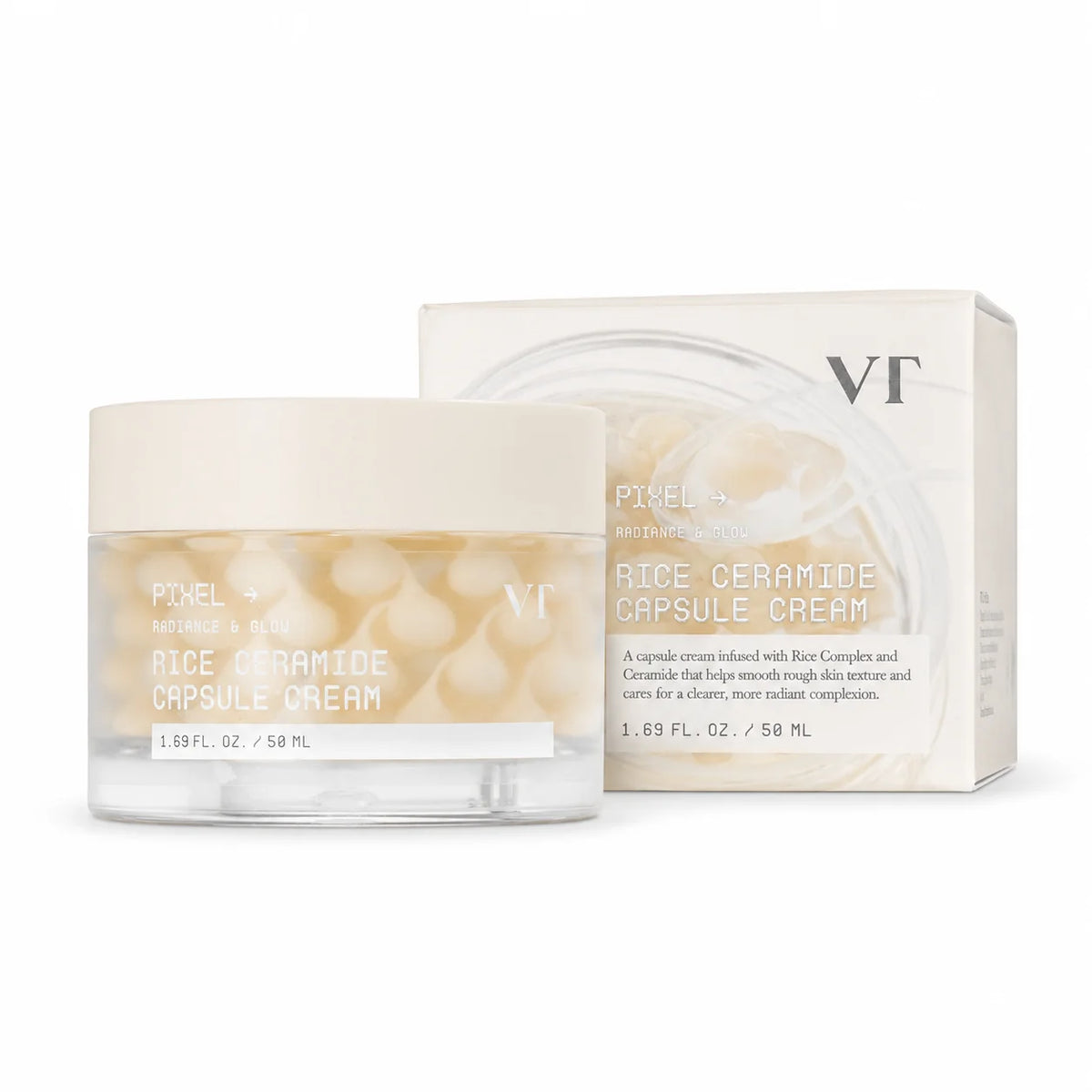VT Cosmetics Rice Ceramide Capsule Cream 50 ml – crème visage au riz et céramides