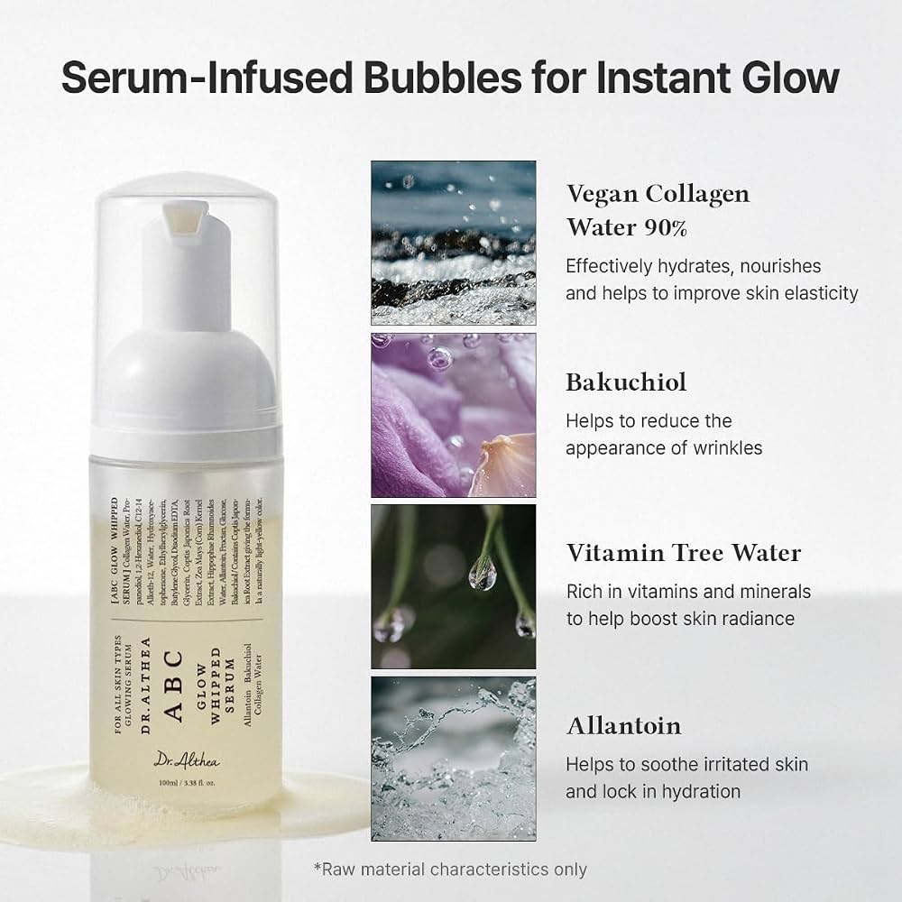 Dr. Althea ABC Glow Whipped Serum – Sérum éclat hydratant 100 ml