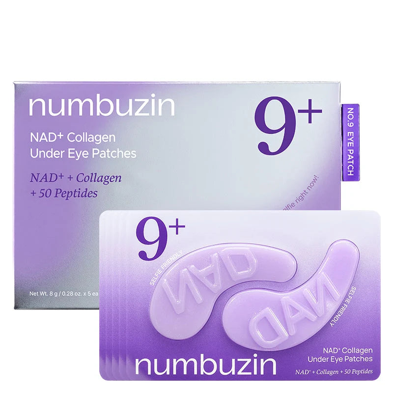 Numbuzin No.9 NAD+ Collagen Under Eye Patches – 5 paires